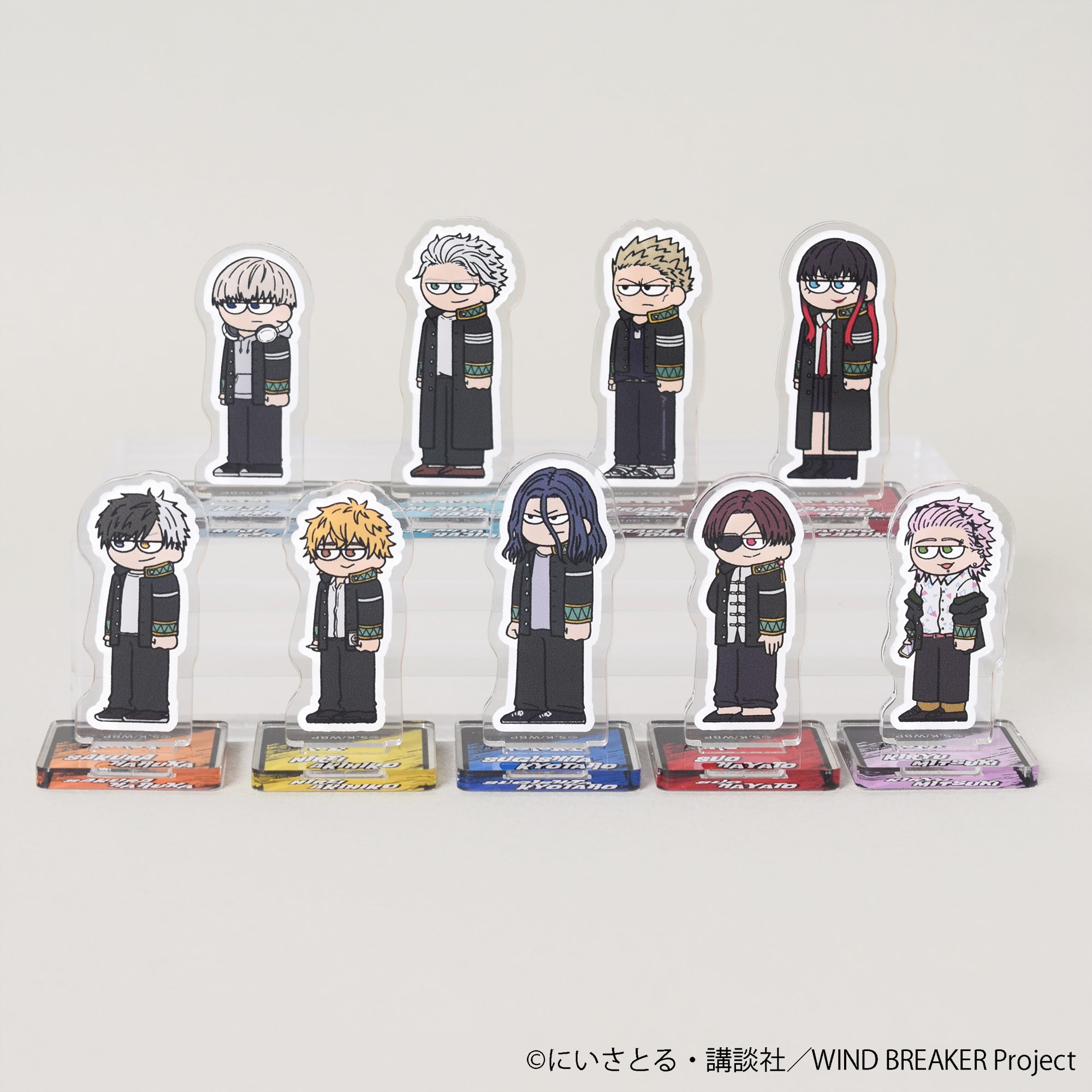 【ご予約7/14正午まで】WIND BREAKER ジロリ トレーディング ミニアクリルスタンド (9種 BOX） ＜10月中旬頃発送予定＞