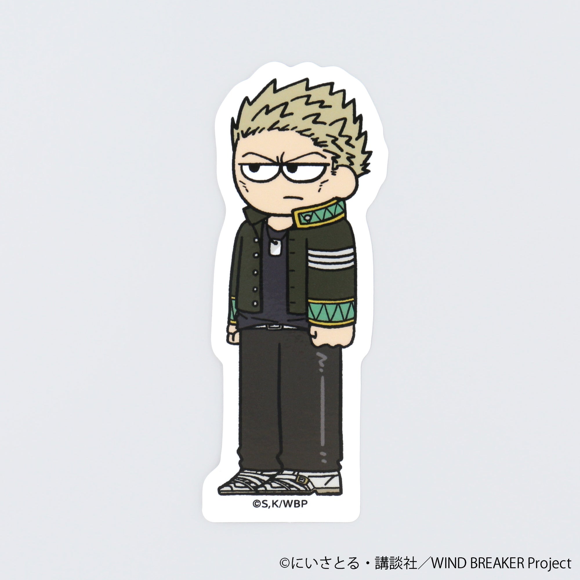 【ご予約7/14正午まで】WIND BREAKER ジロリ ダイカットステッカー 柊 登馬 ＜10月中旬頃発送予定＞