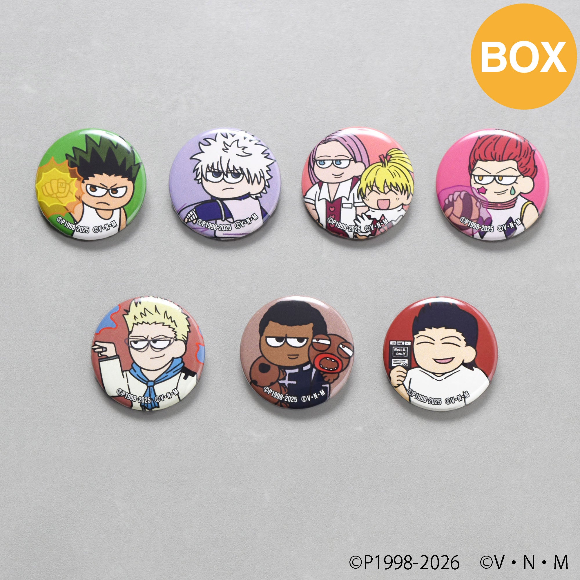 HUNTER×HUNTER ジロリ　まめかん　セット PochiMart】HUNTER×HUNTER ジロリまめかん Vol.2 B (全7種