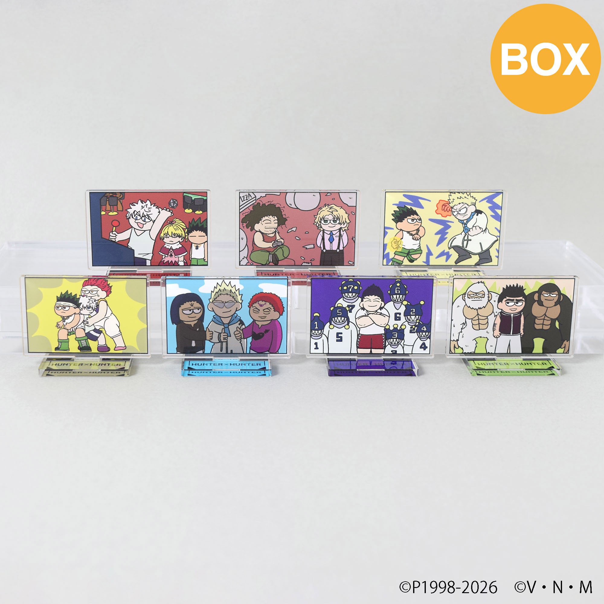 【ご予約5/8正午まで】HUNTER×HUNTER ジロリミニアクリルスタンド Vol.2 C (全7種) コンプリートBOX ＜7月下旬発送予定＞