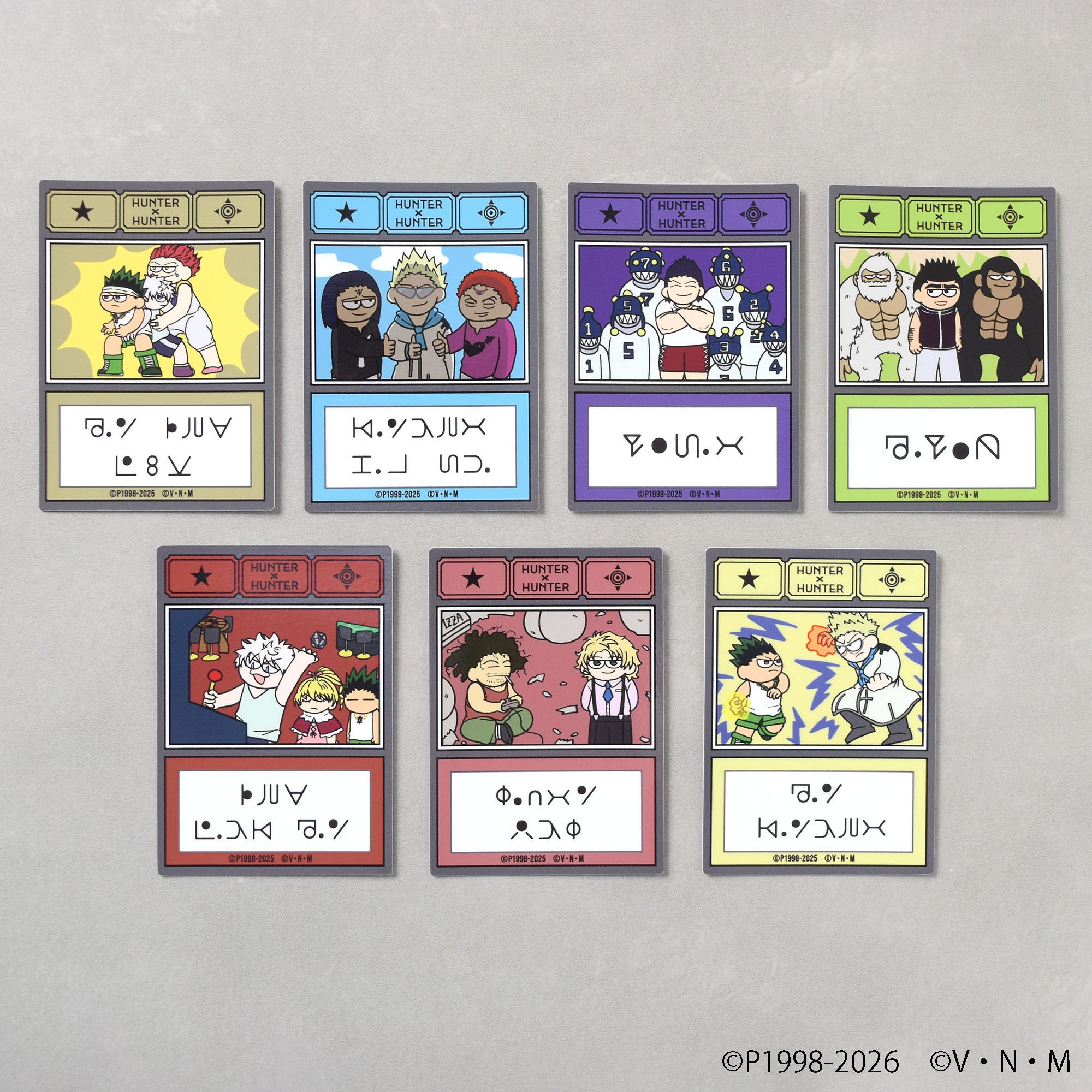 【ご予約5/8正午まで】HUNTER×HUNTER ジロリダイカットステッカー Vol.2 キルア&リスキーダイス ＜7月下旬発送予定＞