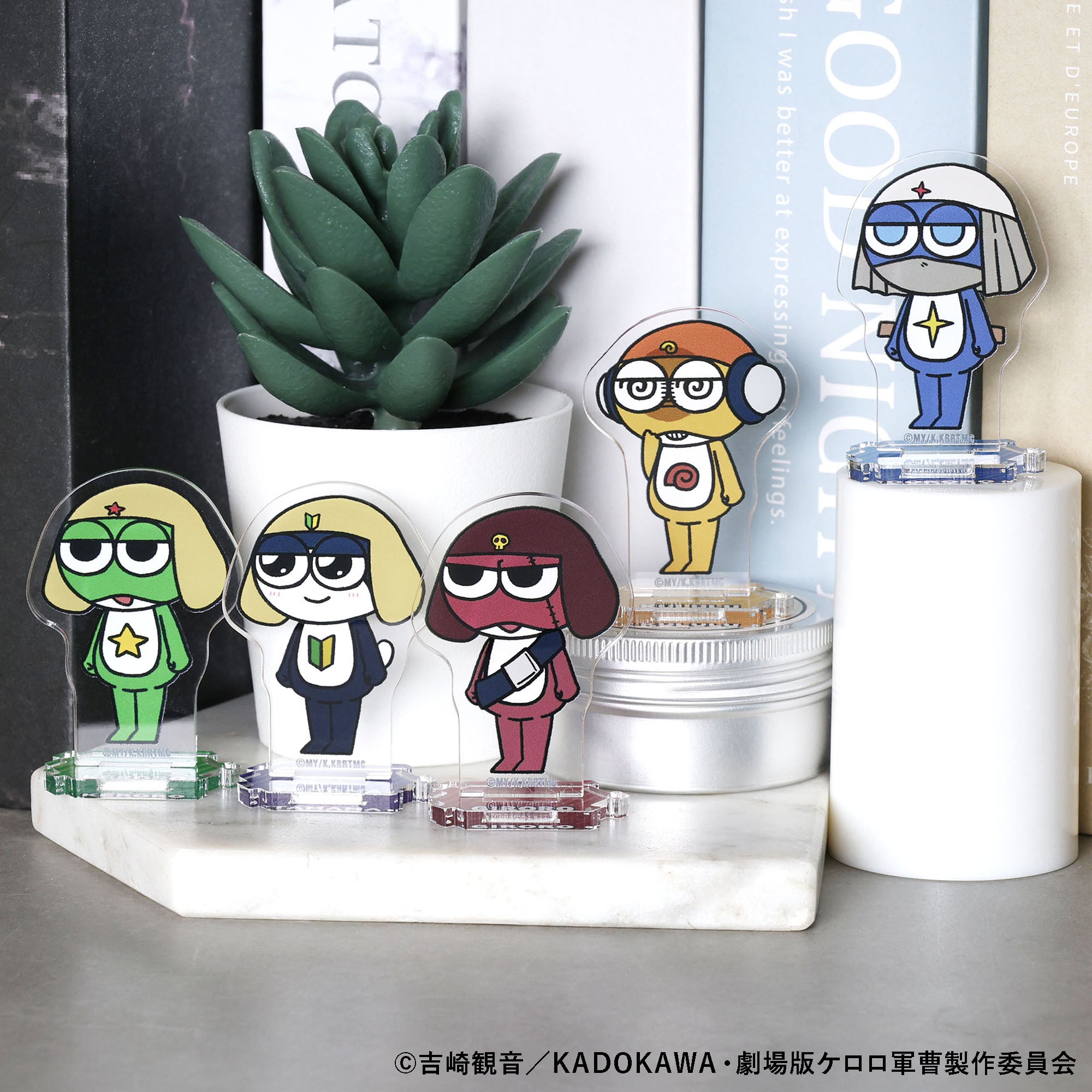 【ご予約5/8正午まで】ケロロ軍曹 ジロリトレーディングアクリルスタンド(全10種) 単品販売 ＜7月下旬発送予定＞