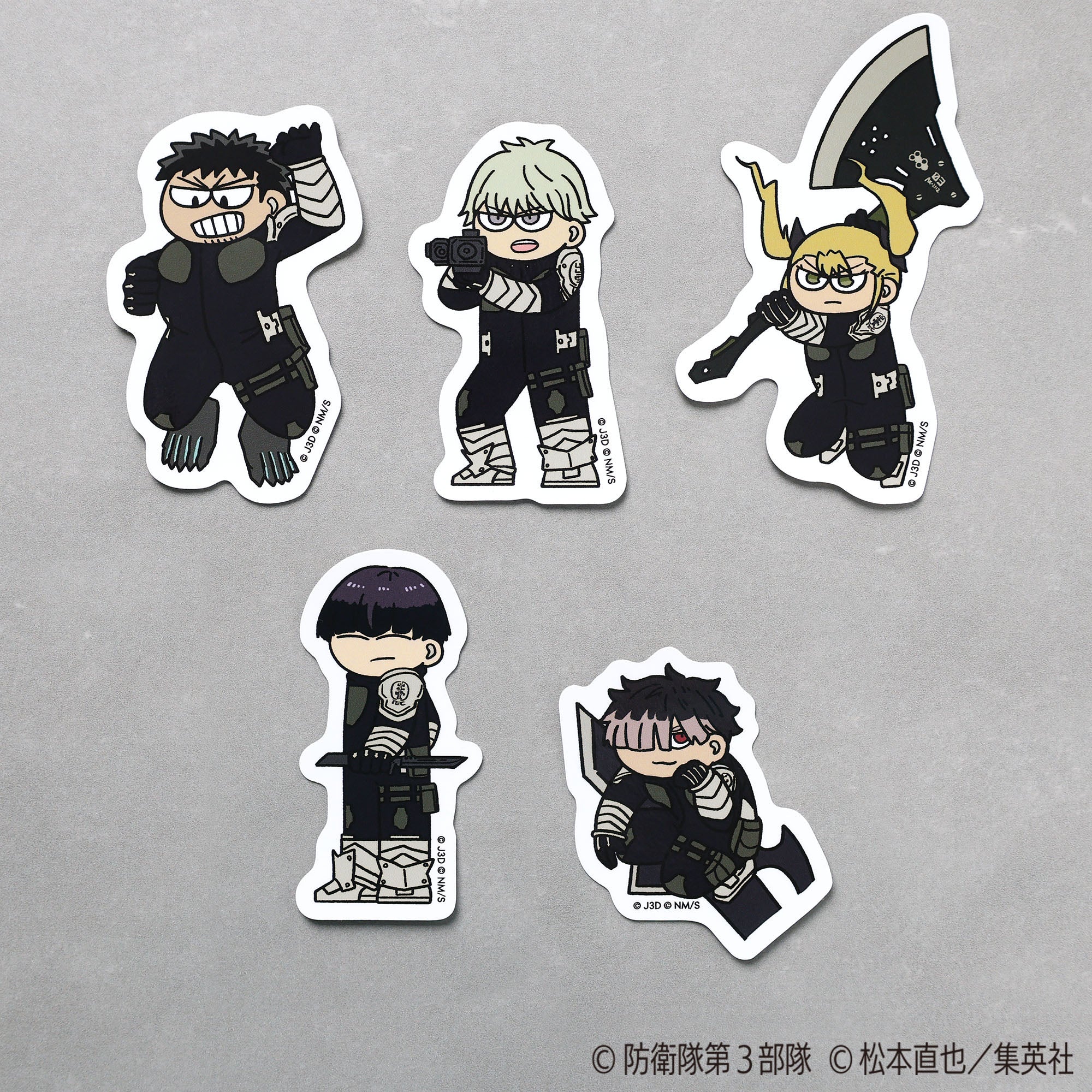 【ご予約5/7正午まで】怪獣8号 ジロリダイカットステッカーVOL.3 (市川レノ)  ＜7月下旬～8月上旬発送予定＞