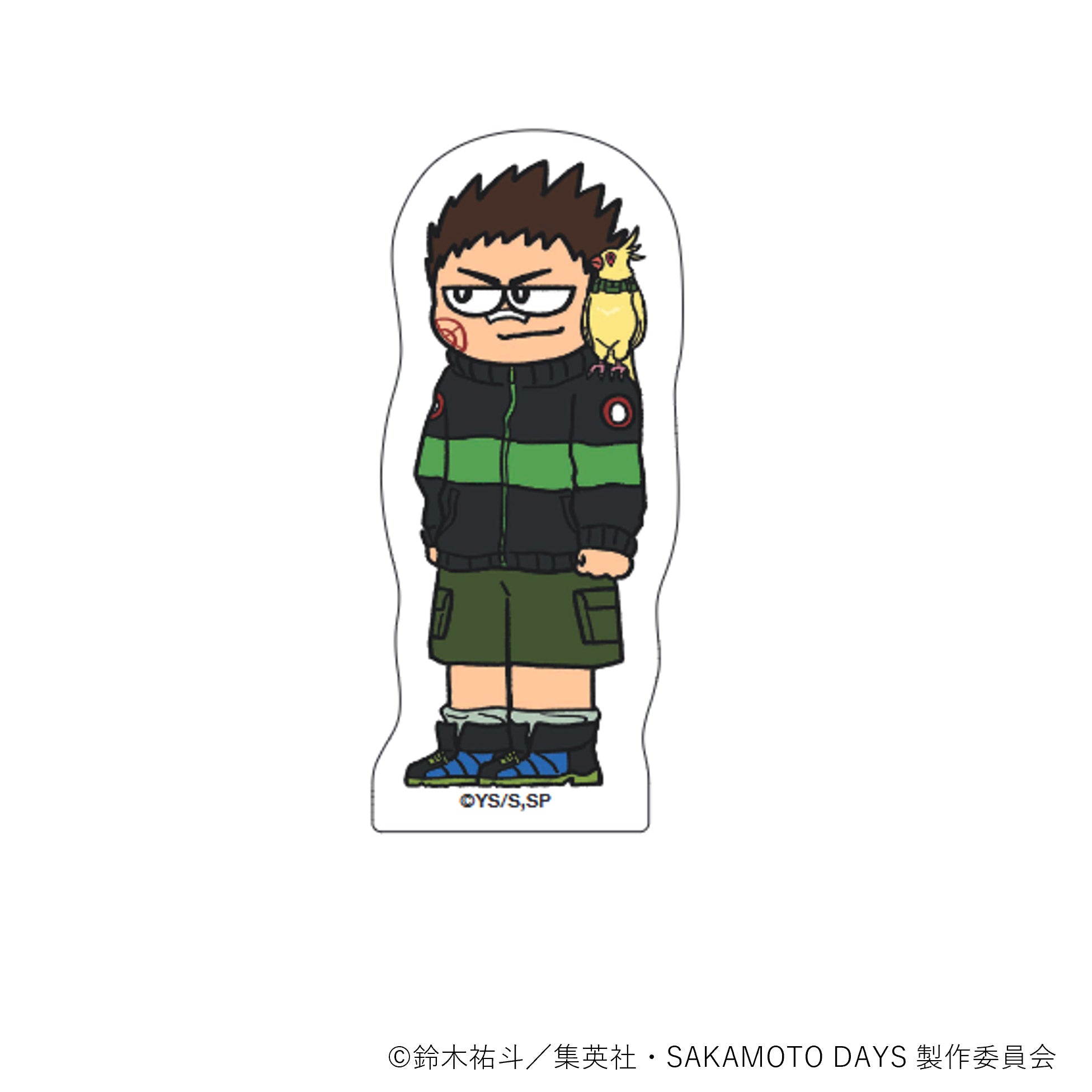 【ご予約5/14正午まで】SAKAMOTO DAYS ジロリ ダイカットステッカー (平助) ＜7月下旬～8月上旬発送予定＞
