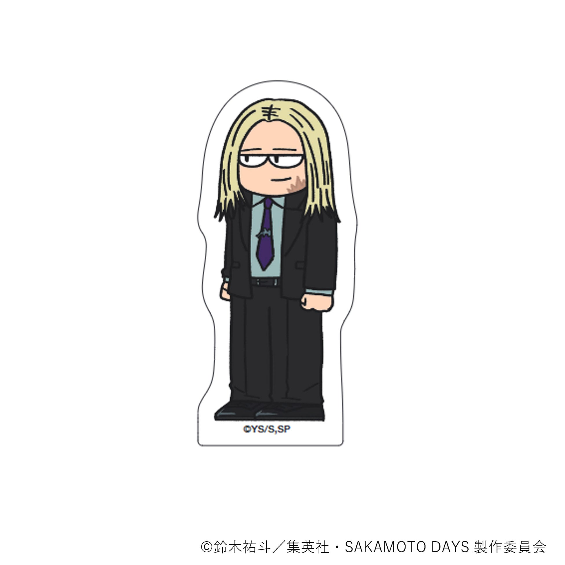 【ご予約5/14正午まで】SAKAMOTO DAYS ジロリ ダイカットステッカー (神々廻) ＜7月下旬～8月上旬発送予定＞