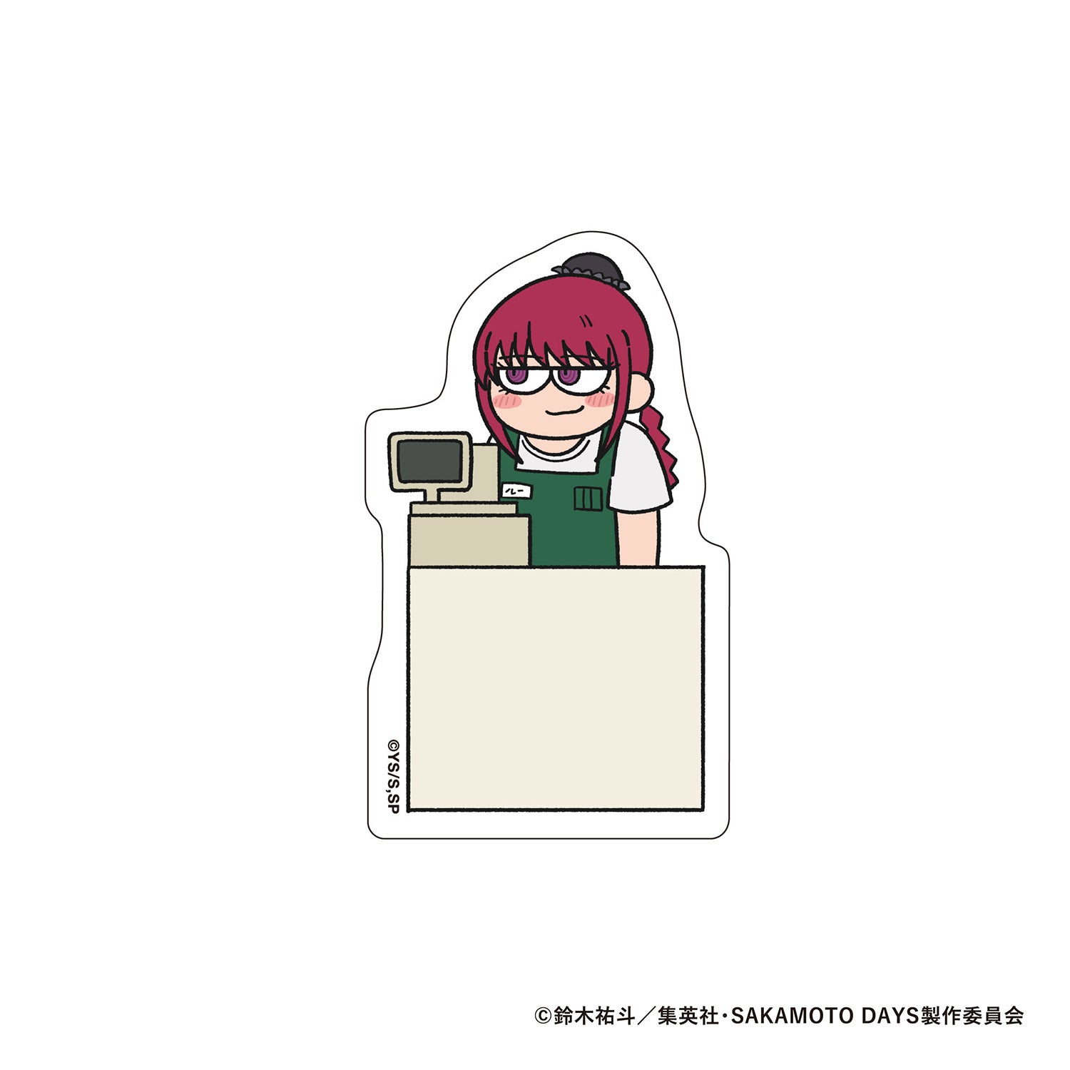 【ご予約5/14正午まで】SAKAMOTO DAYS ジロリ ダイカットステッカー Vol.2 (陸少糖) ＜7月下旬～8月上旬発送予定＞