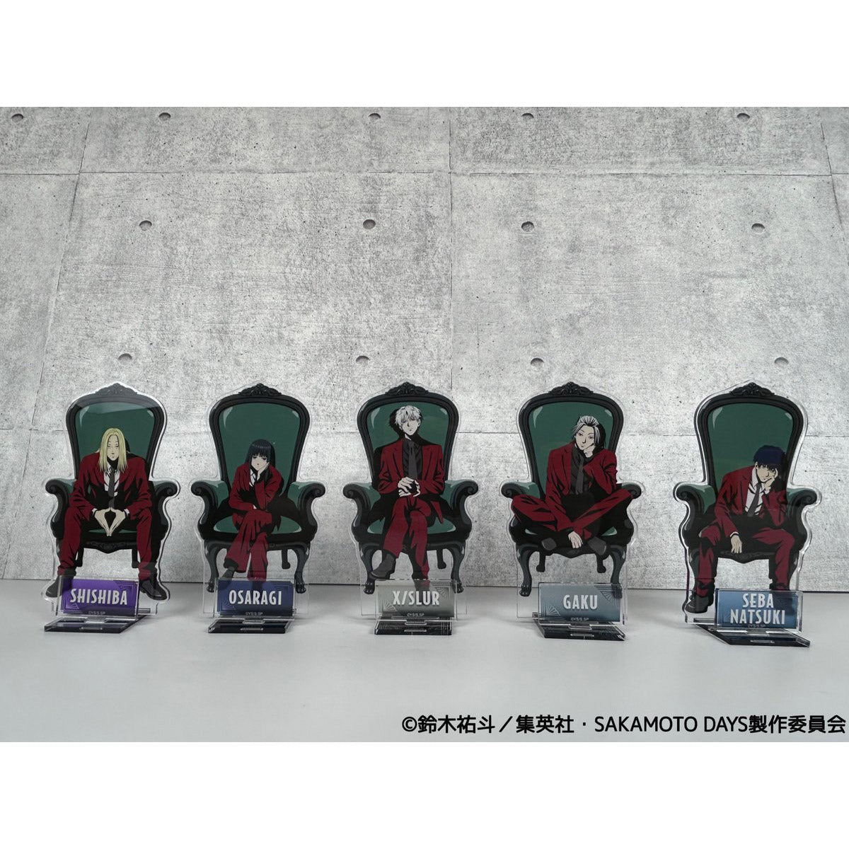 PochiMart】SAKAMOTODAYS限定 描き下ろし アクリルスタンド (Chair
