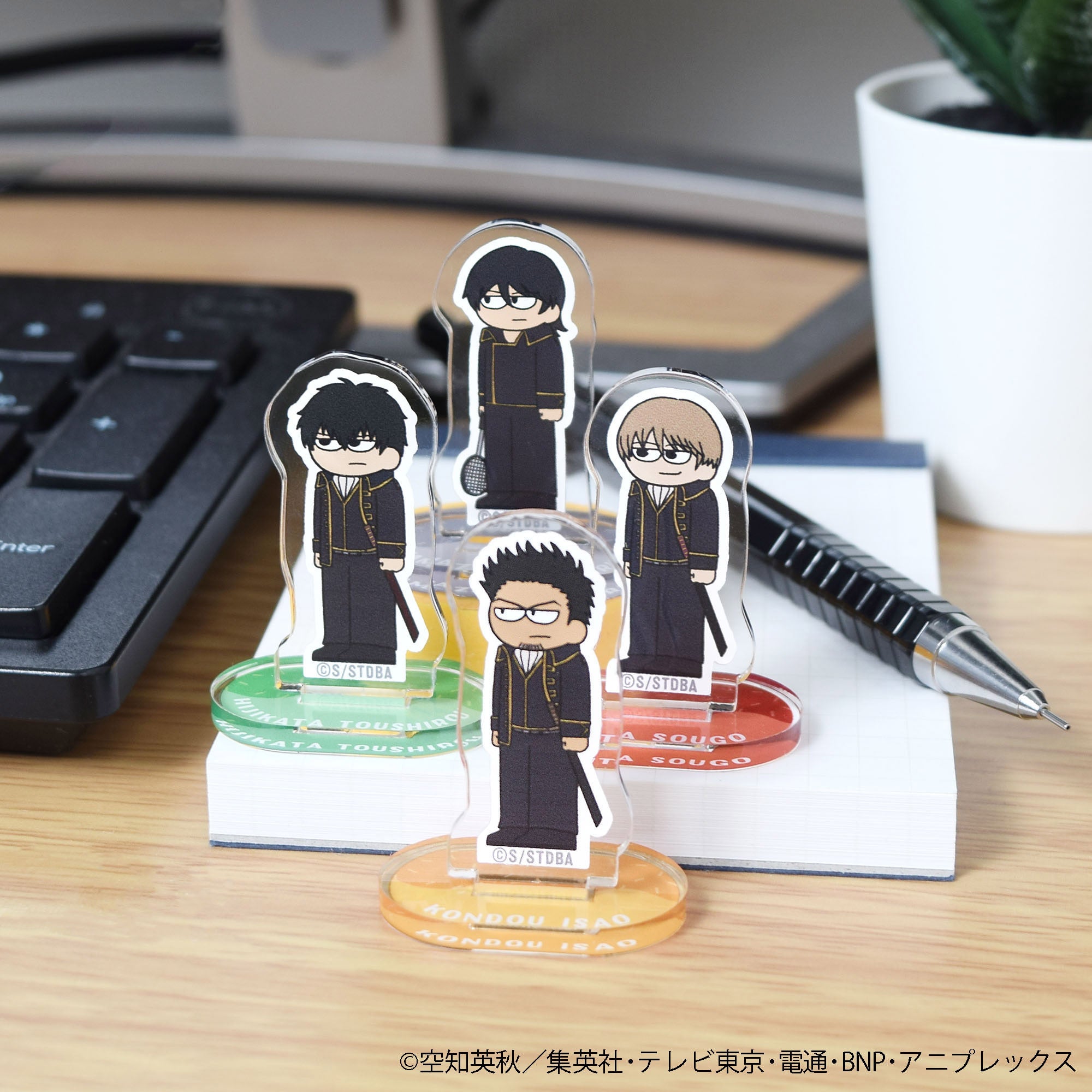 【ご予約5/15正午まで】銀魂PLAZA ジロリ トレーディング ミニアクリルスタンド B (全7種) 単品販売 ＜5月下旬発送予定＞