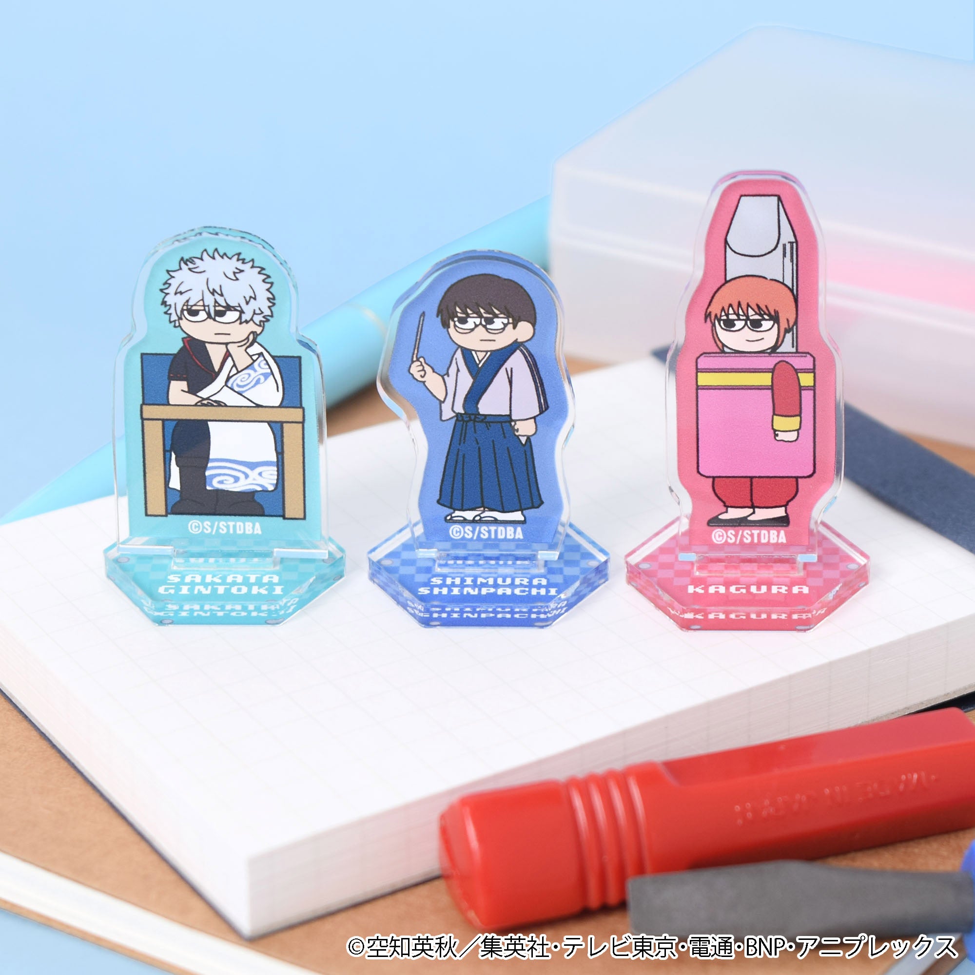 銀魂展 アクスタ 全種コンプリートアクリルスタンド