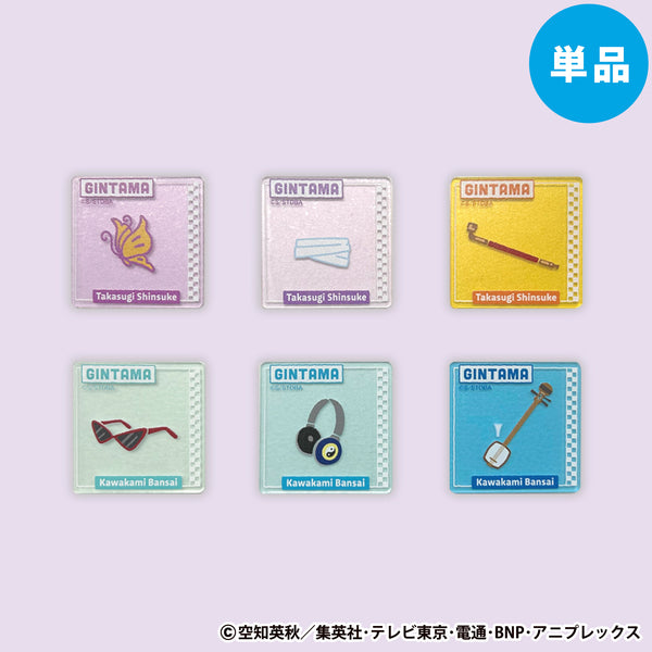 PochiMart】銀魂PLAZA モチーフアイコン トレーディング アクリル