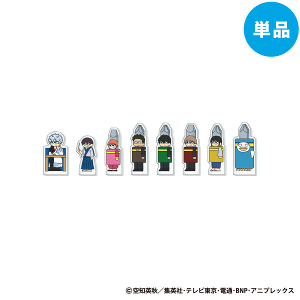 PochiMart】銀魂PLAZA ジロリ トレーディング ミニアクリルブロック