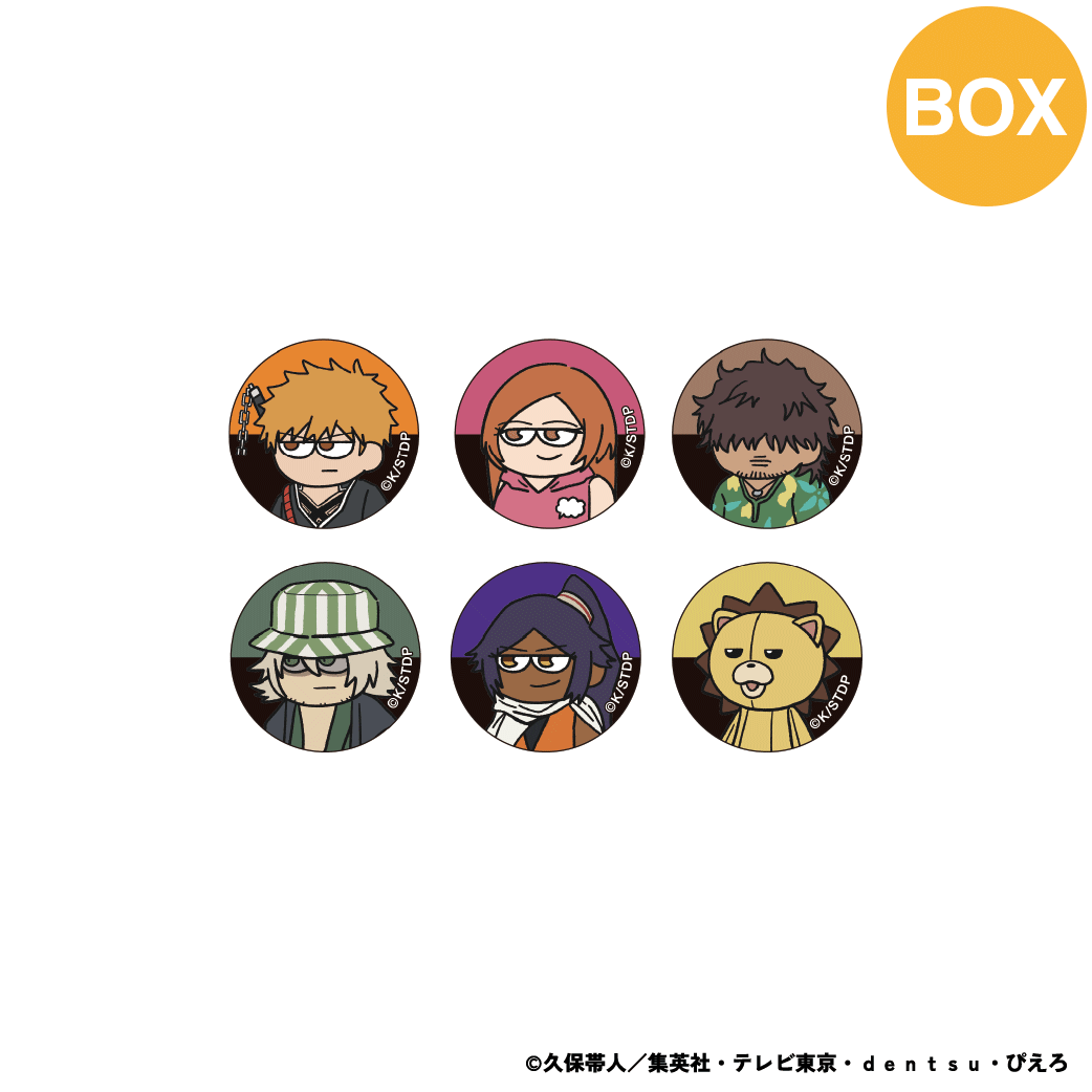 【ご予約5/15正午まで】BLEACH 千年血戦篇 ジロリ トレーディング まめかん Vol.1 (全6種) コンプリートBOX ＜7月上旬発送予定＞