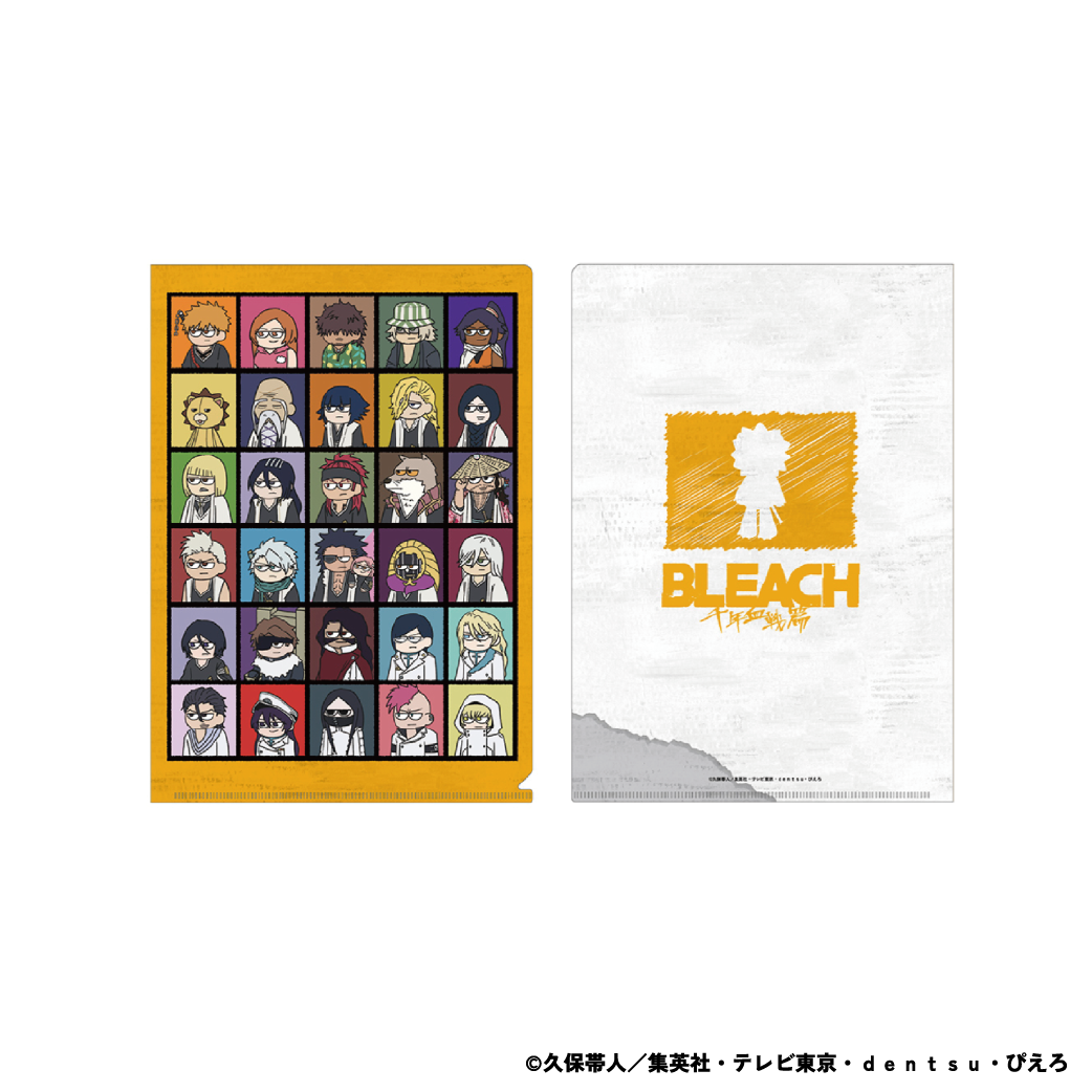 【ご予約5/15正午まで】BLEACH 千年血戦篇 ジロリ クリアファイル Vol.1 ＜7月上旬発送予定＞