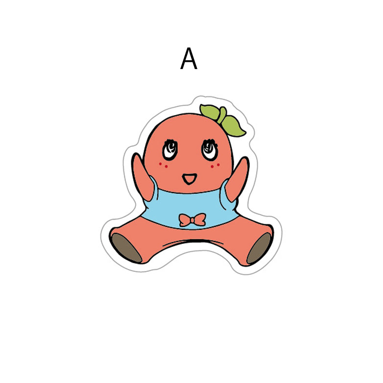 FL ビンテージアメリカンふなっしー PETシール＿ブッシャアーA