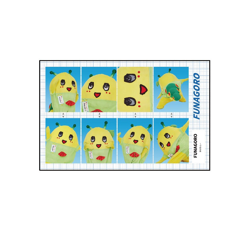 FL ふなごろー証明写真風シール