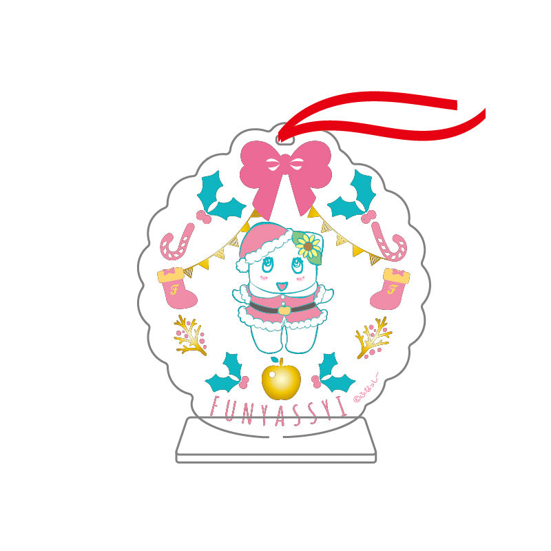 FL サンタふにゃっしー２WAYアクリルオーナメント