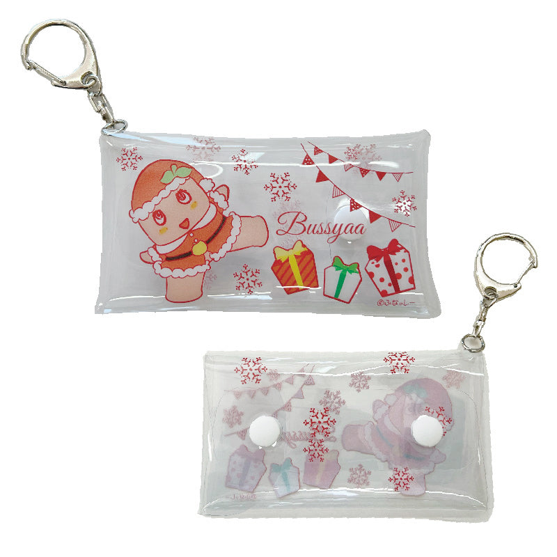 FL クリアケースキーホルダー（サンタブッシャア）