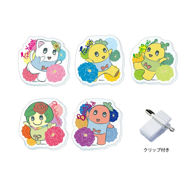 FL はんなりふなっしーアクリルクリップ（全5種）ブラインド