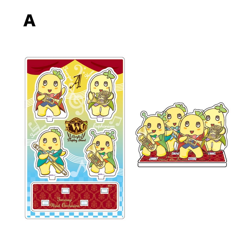 FL ふなっしー吹奏楽ジオラマアクリルスタンドA