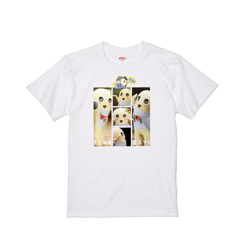 FL フォトグラフふなっしーTシャツ（白）
