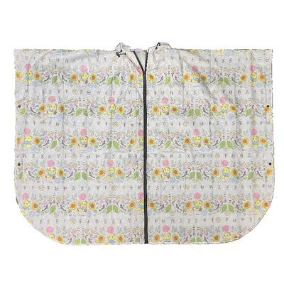 FL レインポンチョジッパー付き（フラワーふなっしー）