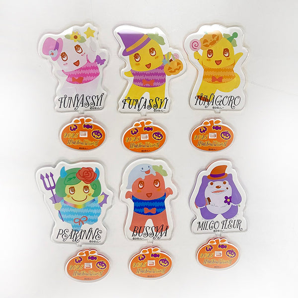 Pochimart】FL 2025ハロウィンふなっしーアクリルスタンド（全6種