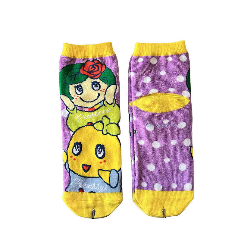 FL ふなっしーソックス水玉（ふなっしー＆ペアンヌ）