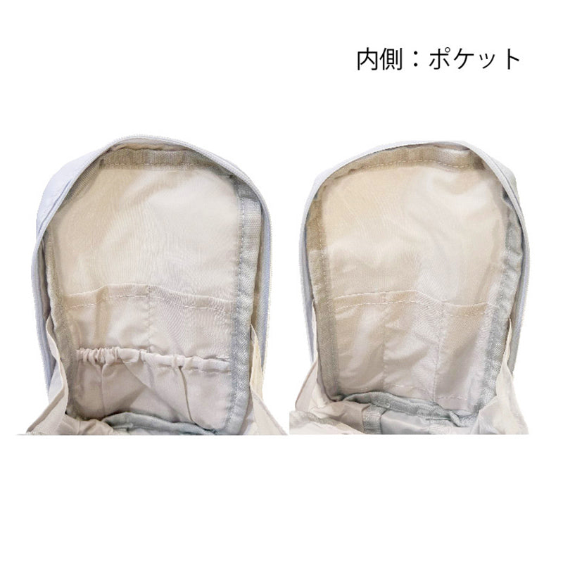 FL カーテシーふなっしーマルチポケットポリポーチ　ロング（ブルー）