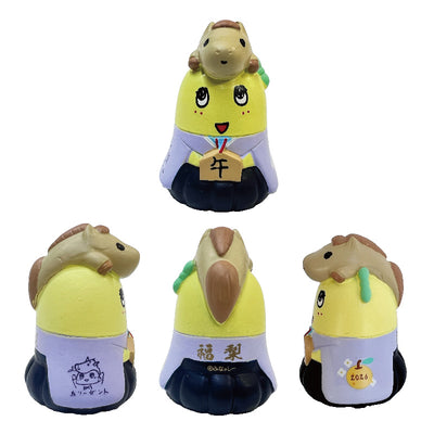 FL 午年ふなっしーポリフィギュアマスコット（紫）