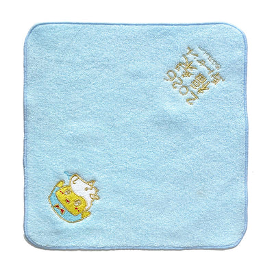 FL 午年ふなっしー刺繍ハンドタオル（ブルー）