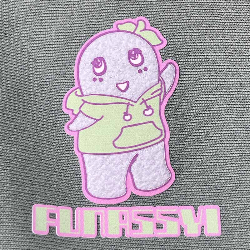 FL原宿POPふなっしーパーカー（スモーキーグリーン）