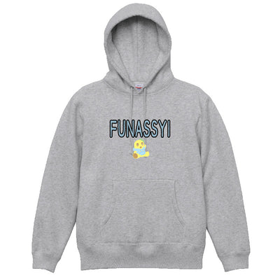 FL原宿POPふなっしーパーカー（ミックスグレー）