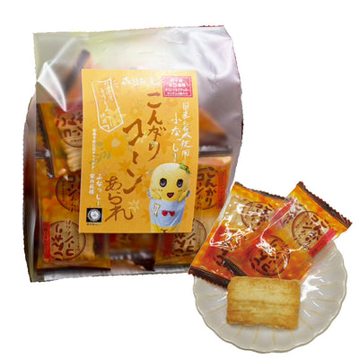 FL 森白製菓コラボふなっしーこんがりコーンあられ（第9弾）オリジナルステッカー付き