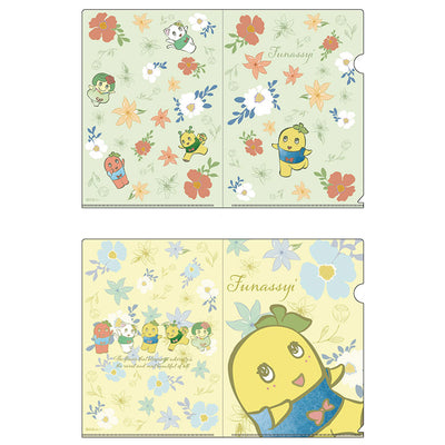 FL 華ふなっしークリアファイル2枚セット