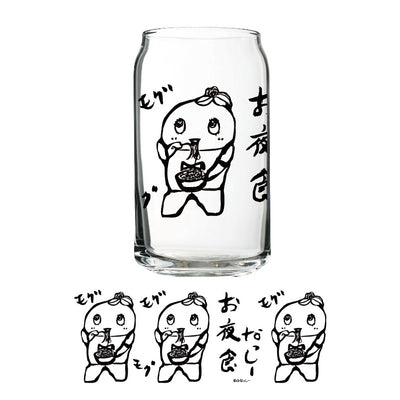 FL お夜食ふなっしー缶型グラス490ml