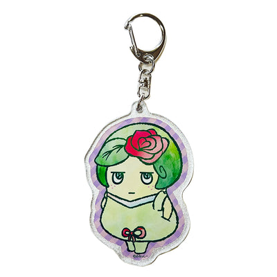 FL ジト目ペアンヌ キラキラアクリルキーホルダー