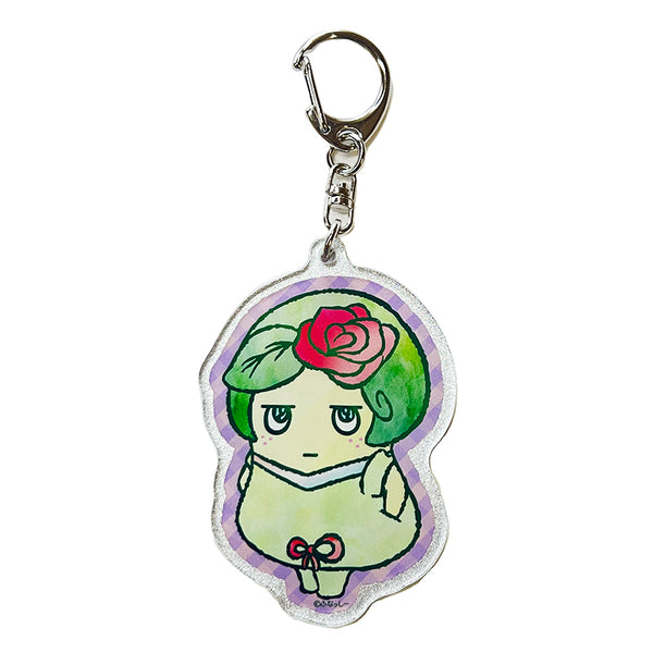 PochiMart】FL ジト目ペアンヌ キラキラアクリルキーホルダー