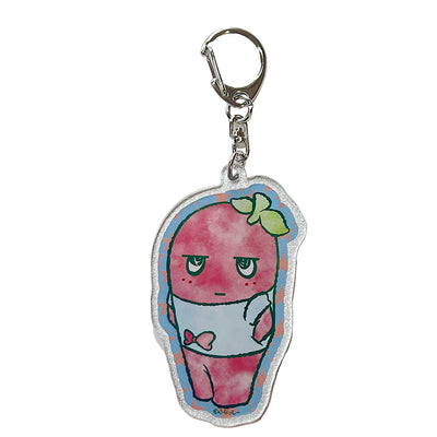 FL ジト目ブッシャア キラキラアクリルキーホルダー