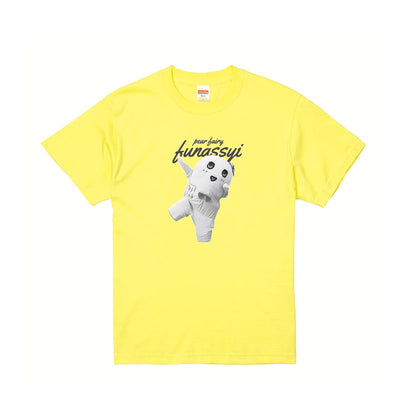 FL ふなっしー実写Tシャツ（Lイエロー）