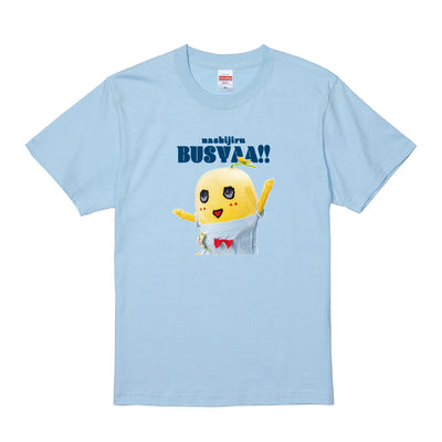 FL ふなっしー実写Tシャツ（Lブルー）