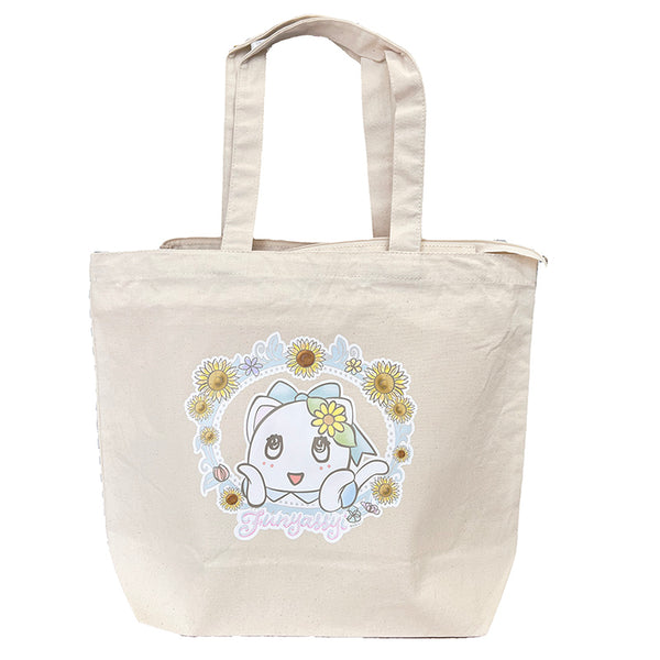 PochiMart】FL ふにゃっしーBDジッパー付きトートバッグ（L）
