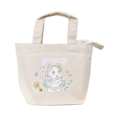 FL ふにゃっしーBDジッパー付きトートバッグ（S）